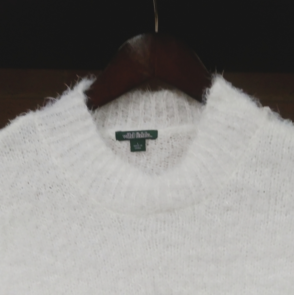 Wild Fable | Fuzzy Cropped Sweater- SPECIAL 💜 - Picture 4 of 6